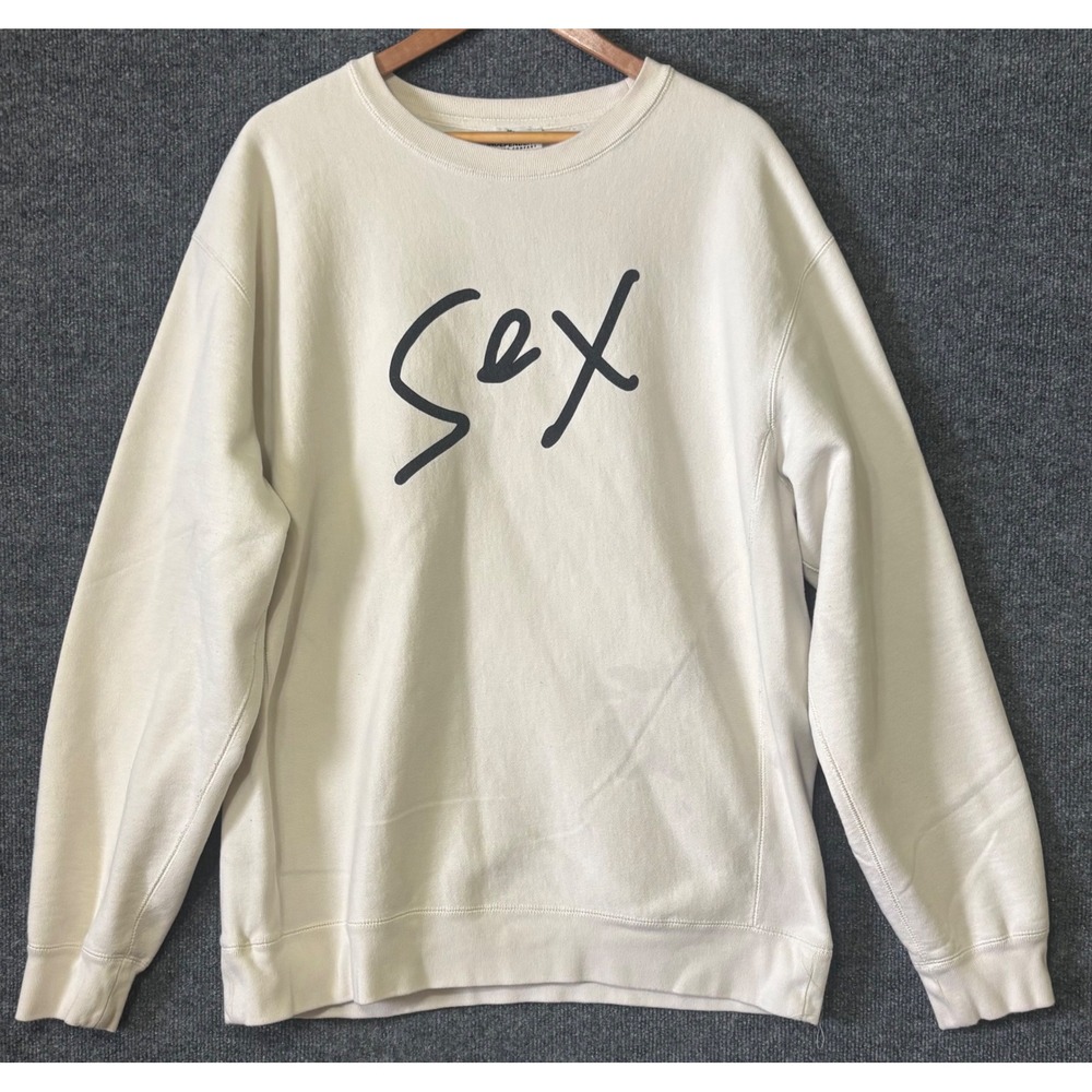 JXDN I Hope This Never Ends Tour 2023 Sweatshirt Cream Mens 2XL Jaden Hossler‎